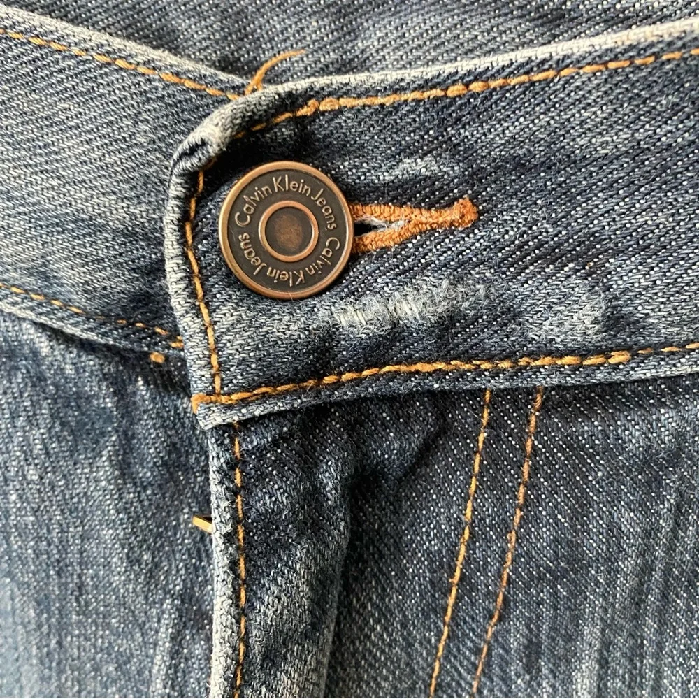 Calvin Klein, Low Rise Straight Leg Jeans